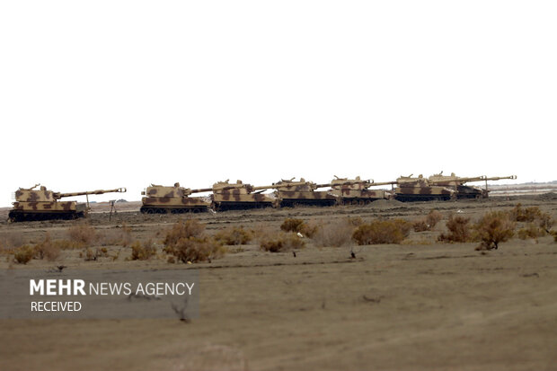 Iran Army Ground Forces exercise
