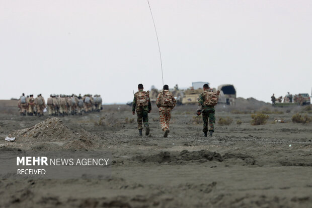 Iran Army Ground Forces exercise
