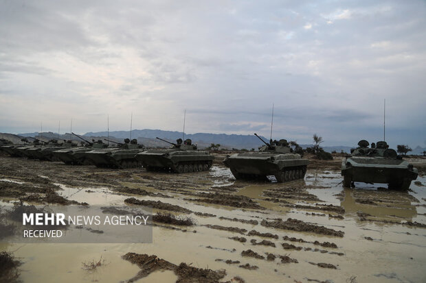 Iran Army Ground Forces exercise
