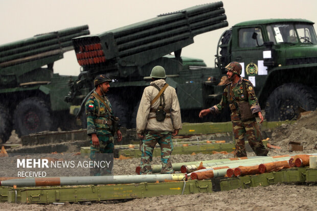 Iran Army Ground Forces exercise
