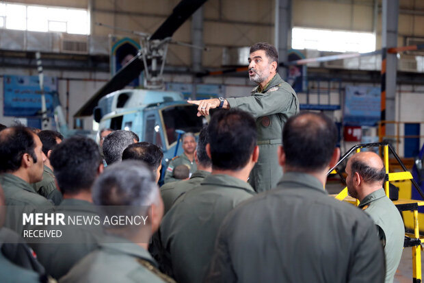 Iran Army naval and ground forces joint drill