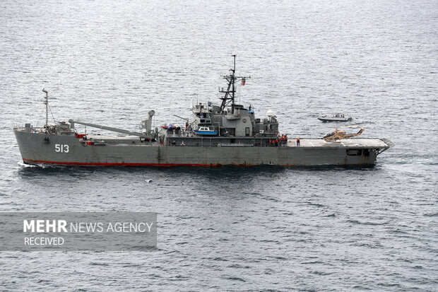 Iran Army naval and ground forces joint drill