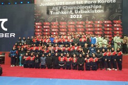 Iran ranks first in Asian Karate Championship