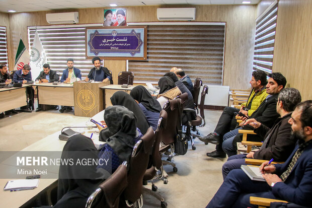 نشست خبری مدیر کل تبلیغات اسلامی استان آذربایجان شرقی