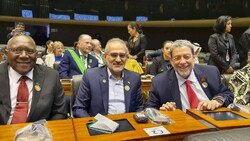 مساعد الرئيس الإيراني يلتقي الرئيس البرازيلي ويؤكد على تعزيز التعاون الثنائي