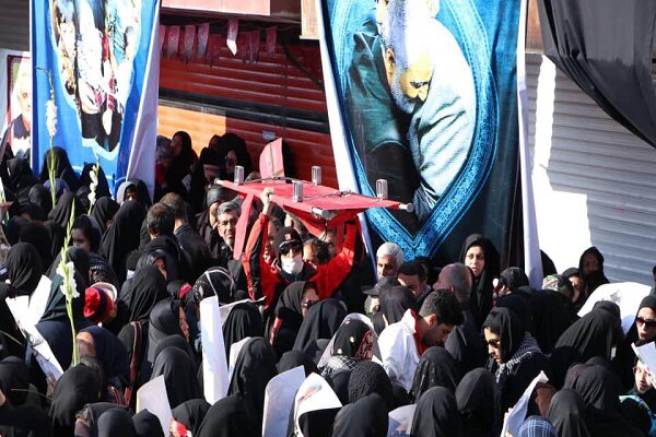 خدمات هلال احمر در مراسم سومین سالگرد شهادت سردار حاج قاسم