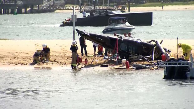 4 killed after helicopters collide on Australia’s Gold Coast
