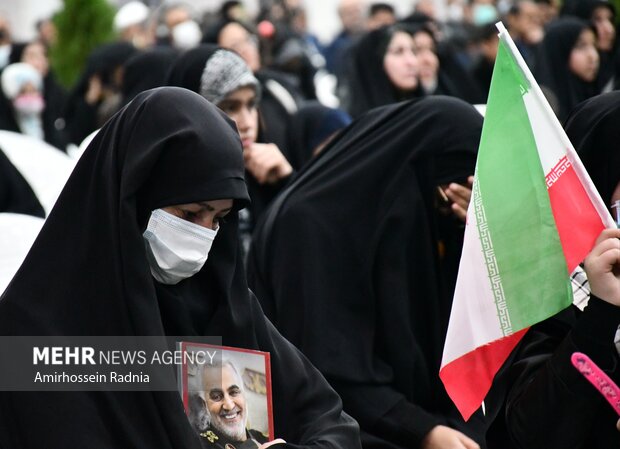 بزرگداشت سومین سالگرد شهادت حاج قاسم سلیمانی در بیرجند