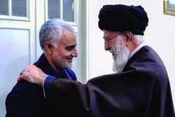 Lt. Gen. Qassem Soleimani - Leader of the Islamic Revolution Ayatollah Seyyed Ali Khamenei