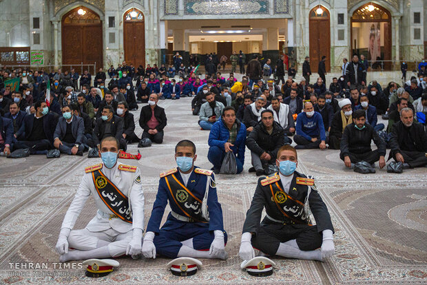 To honor great martyrs; labor ministry staff mark memory of General Soleimani