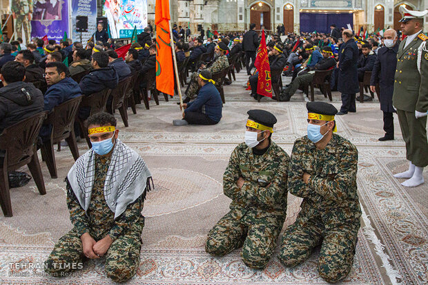 To honor great martyrs; labor ministry staff mark memory of General Soleimani