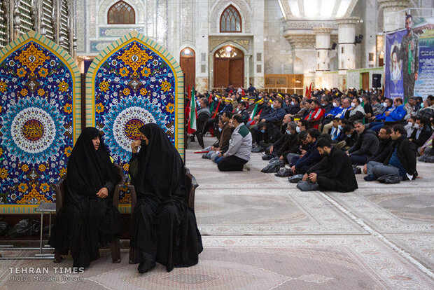 To honor great martyrs; labor ministry staff mark memory of General Soleimani