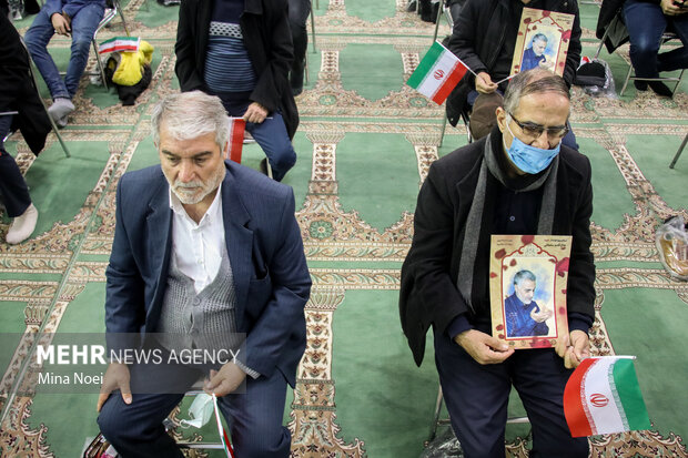 Şehit Süleymani'nin Tebriz'deki anma töreninden fotoğraflar