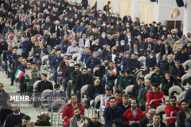 Şehit Süleymani'nin Tebriz'deki anma töreninden fotoğraflar