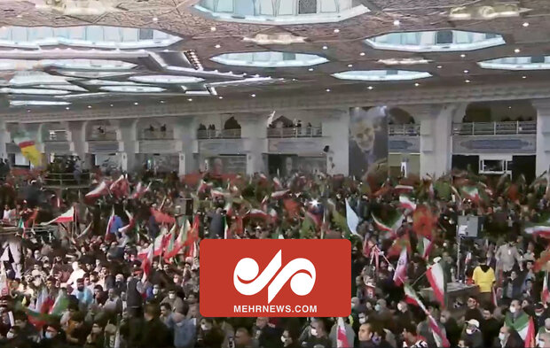مراسم باشکوه سومین سالگرد سردار دل‌ها در مصلی تهران