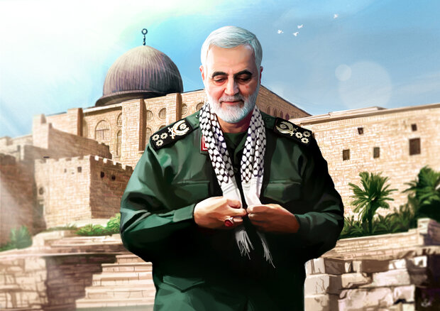 Role of Martyr Soleimani in boosting prowess of Palestinians
