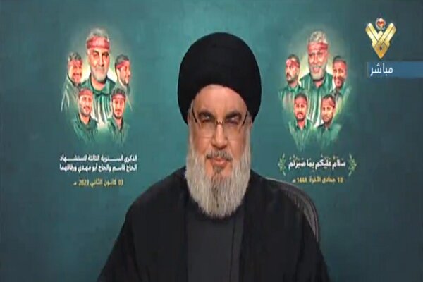 Soleimani was an international martyr: Nasrallah 