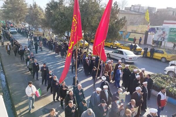 شهرستان پارس آباد در سوگ مرد میدان غرق در ماتم و عزا بود