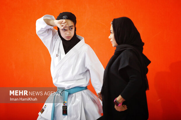 اردوی تیم ملی کاراته دختران در همدان