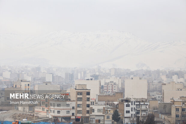 آلودگی هوای شهر همدان