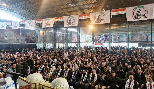 أهالي الموصل يقيمون حفل تأبيني حاشد في الذكرى السنوية لاستشهاد قادة النصر + صور