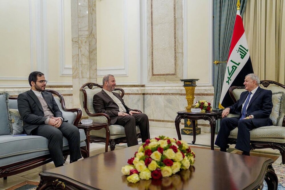 Iranian envoy meets with Iraqi president in Baghdad - Mehr News Agency