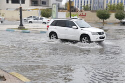 آبگرفتگی شدید معابر در اهواز