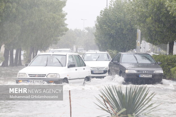 اوج فعالیت سامانه بارشی در اصفهان چهارشنبه است/ احتمال وقوع سیلاب