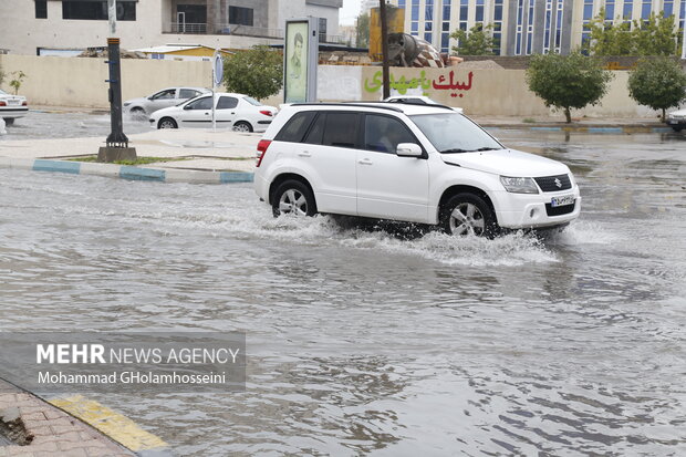 سامانه جدید بارشی وارد استان بوشهر می‌شود/ احتمال جاری شدن سیل