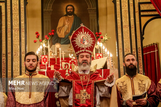 Tebriz'de Hz. İsa Mesih'in (a.s) doğum günü merasimi gerçekleşti