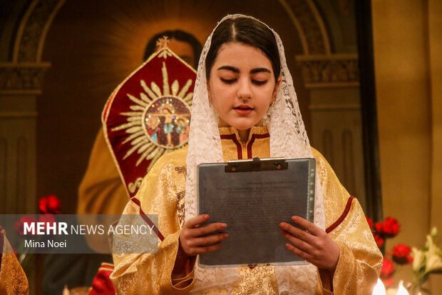 ایران میں ارتھوڈکس عیسائیوں کی کرسمس تقریب
