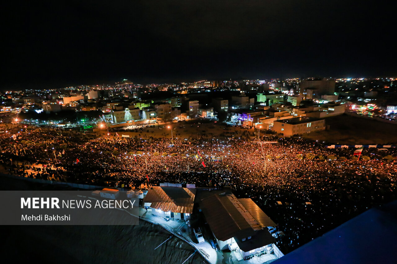روایتی از تشییع سردار پر افتخار اسلام در خاستگاه انقلاب