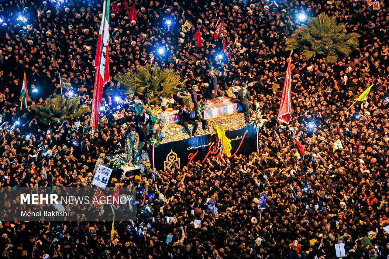 روایتی از تشییع سردار پر افتخار اسلام در خاستگاه انقلاب