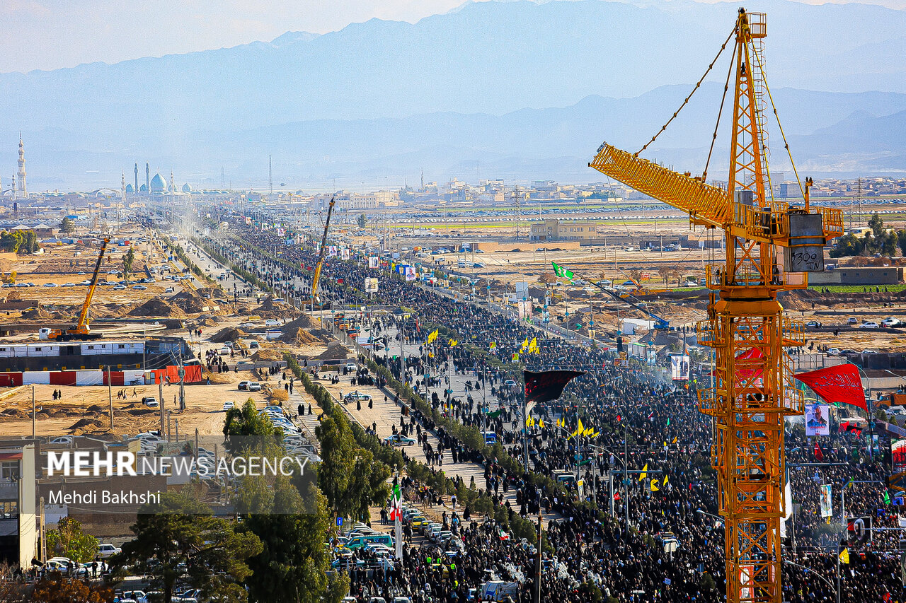 روایتی از تشییع سردار پر افتخار اسلام در خاستگاه انقلاب
