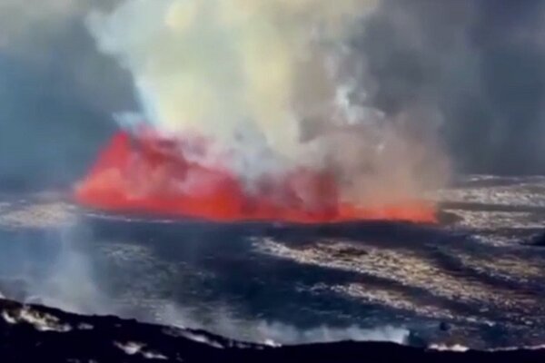 VIDEO: Hawaii's Kilauea volcano erupting once again