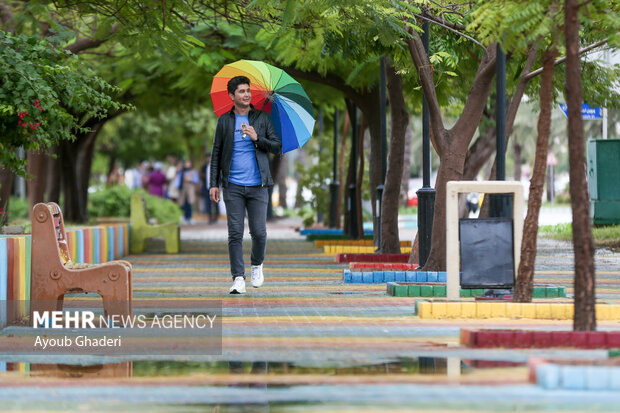 رگبارهای بهاری مناطقی از اصفهان را فرا میگیرد