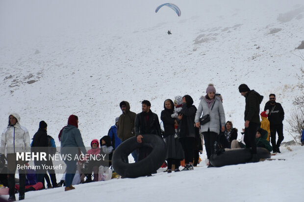 'Shohada-ye Sarband' Ski Resort in Markazi province
