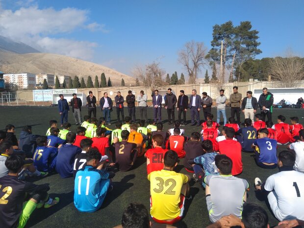 برگزاری اردوی تیم فوتبال دانش‌آموزی لرستان