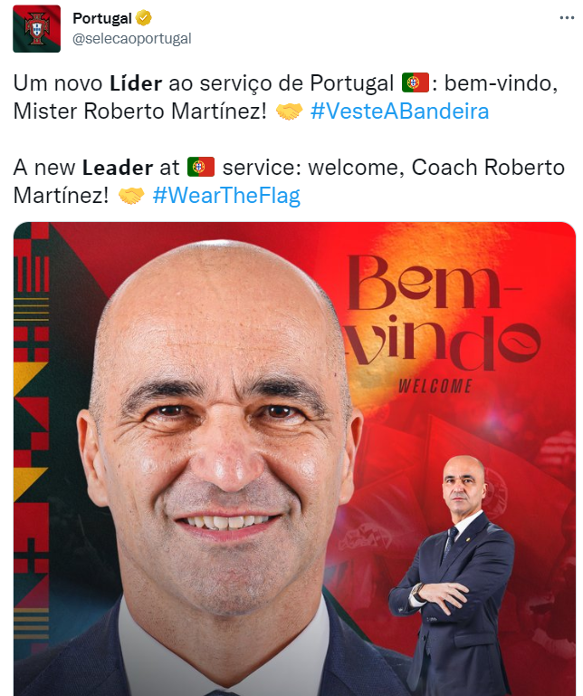 سرمربی تیم ملی فوتبال پرتغال رسما معرفی شد