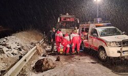 تصادف دو خودروی سواری در اسکو یک فوتی بر جای گذاشت