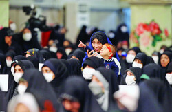 women's meeting with Leader 