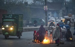 ہندوستان میں شدید سردی؛ ایک ہفتے میں دل کا دورہ پڑنے سے 98 افراد کی موت