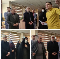 معاون وزیر فرهنگ و ارشاد اسلامی از کتابخانه ایلام بازدید کرد