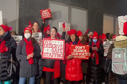 VIDEO: More than 7,000 nurses go on strike in New York City