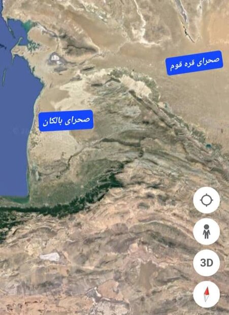 بارش خاک به وقت دی درگلستان/قدرت نمایی ریزگردها از زمستان شروع شد