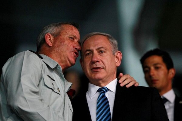 توافق نتانیاهو و گانتز برای تشکیل کابینه اضطراری رژیم صهیونیستی