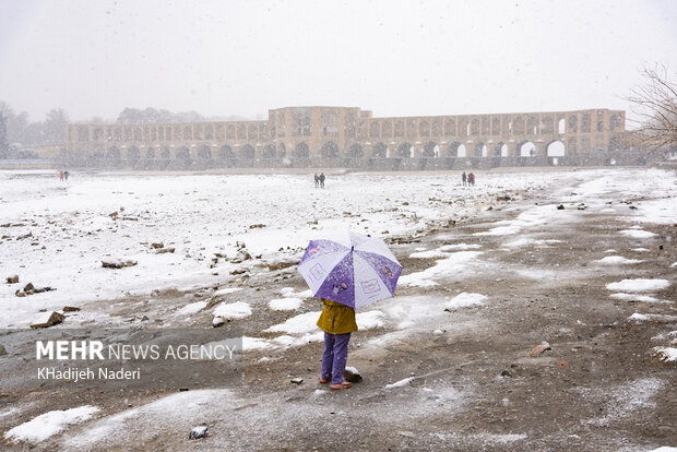 بارشهای استان اصفهان 8 درصد افزایش یافت