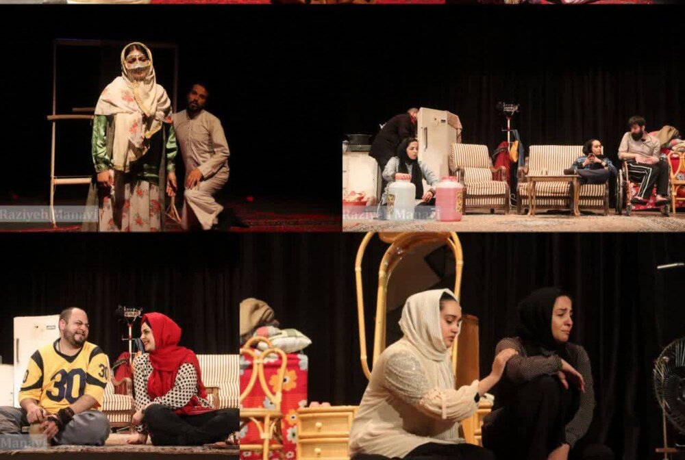 اکران ۶ نمایش روز سوم جشنواره منطقه ای تئاتر در ساری