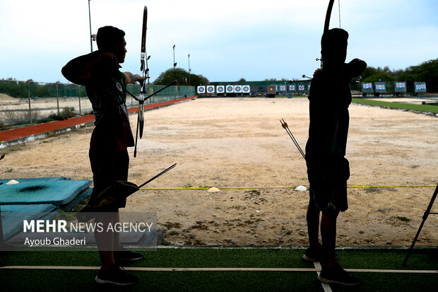 اردوی تیم ملی تیراندازی با کمان در جزیره کیش 25