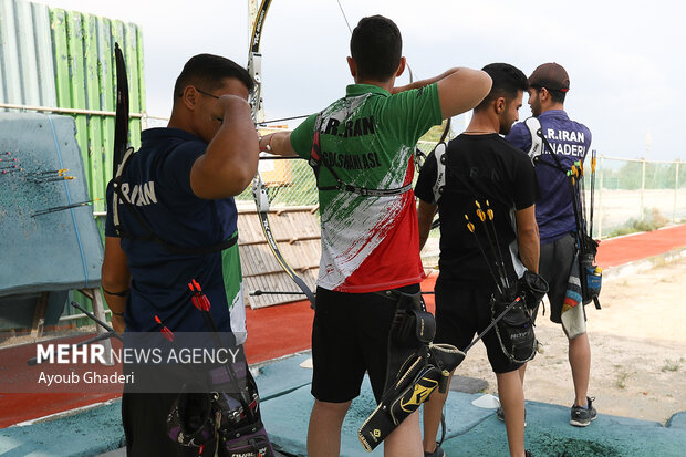 اردوی تیم ملی تیراندازی با کمان در جزیره کیش